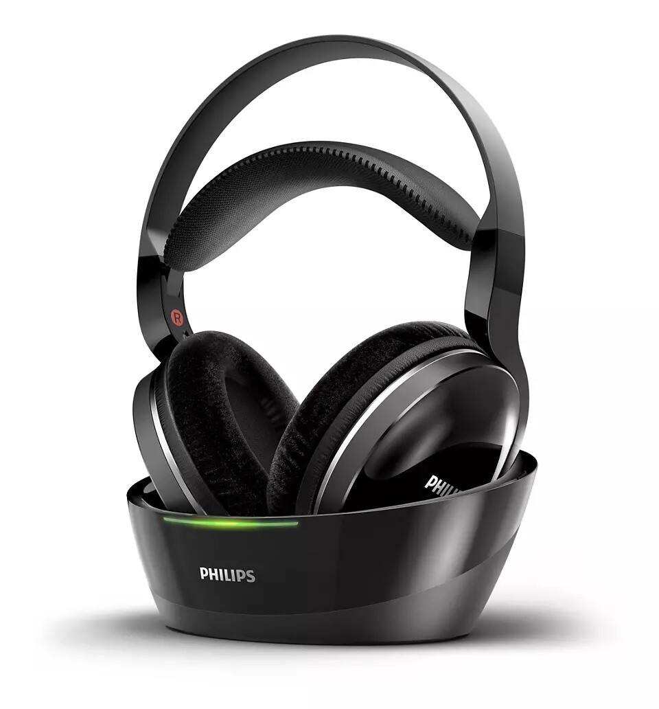 PHILIPS SHD8850/12 Verkabelt / Kabellos Stereo Kopfhörer Schwarz