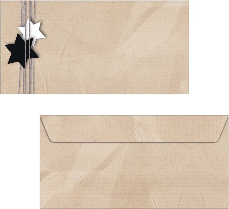 Sigel DL Briefumschläge Braun  90 g/m² 50 Stück