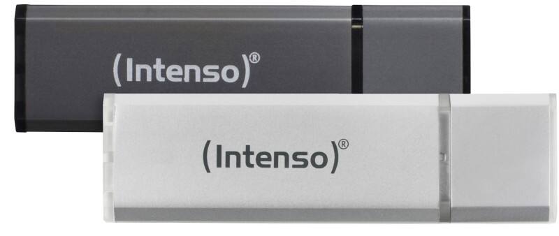 Intenso USB-Stick Antrazit, Silber 32GB Doppelpack