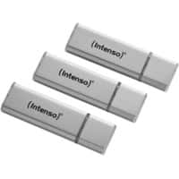 Intenso USB Stick Silber 16GB Triple Pack