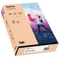 tecno A4 Farbiges Papier Lachs 120 g/m² 250 Blatt