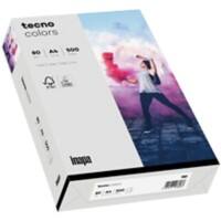 tecno A4 Farbiges Papier Grau 80 g/m² 500 Blatt