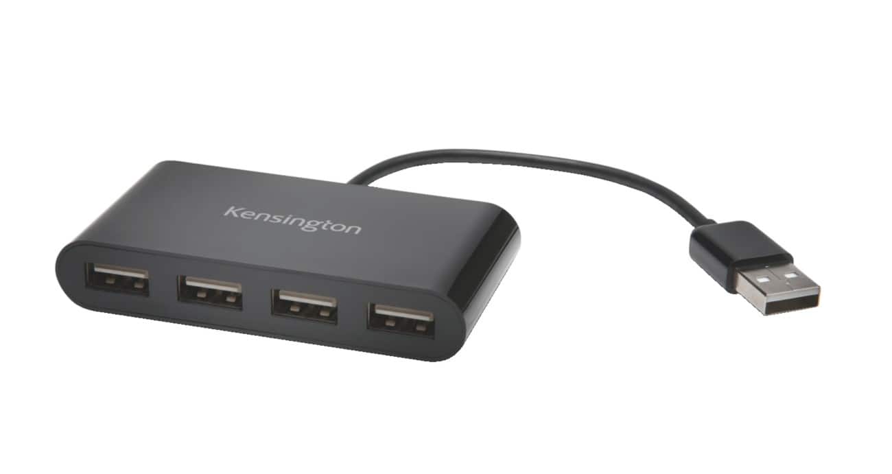 Kensington USB-Hub Schwarz