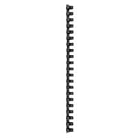 Plastikbinderücken A4 PVC für 145 Blatt 16 mm Schwarz 100 Stück