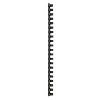 Plastikbinderücken A4 PVC für 145 Blatt 16 mm Schwarz 100 Stück