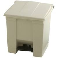 Rubbermaid Polyethylen-Abfalleimer 30,3 l 43,5 x 40 x 43,5 cm Beige