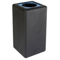 Brickbin Recyclingkunststoff (HDPE) Abfalleimer 65 L 70 x 35 x 70 cm Schwarz 561674