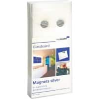 Legamaster 7-181700 Glastafel-Magnete 1,2 x 0,7 cm 6 Stück