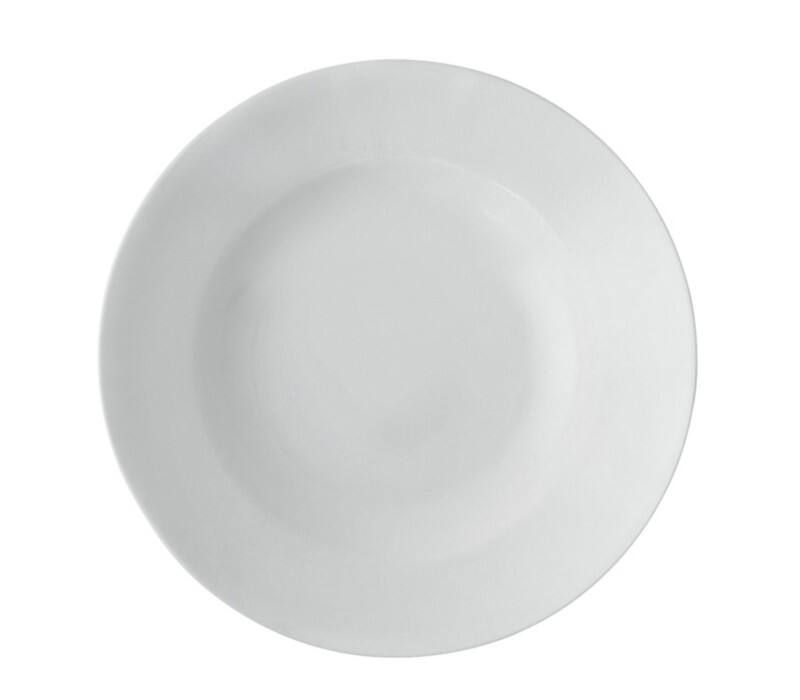 Nobel Fine Bone China Pastateller Porzellan 310 mm Creme 12 Stück