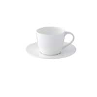 Nobel Fine Bone China Espressotasse Porzellan 100 ml Creme 24 Stück
