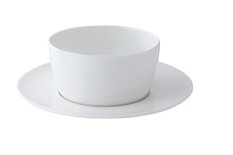 Nobel Fine Bone China Suppentasse Porzellan 250 ml Creme 24 Stück