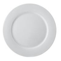 Nobel Fine Bone China Teller Porzellan 210 mm Creme 24 Stück