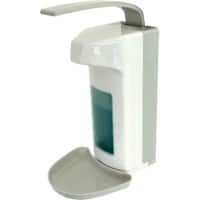 Helit Hand Sanitiser Dispenser Aseptic H68171 Grau, Weiß 156 x 200 x 315 mm