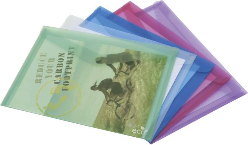 Rapesco Dokumentenmappe A4 PP (Polypropylen) 33,4 (B) x 0,2 (T) x 23,4 (H) cm Sortiert 5 Stück