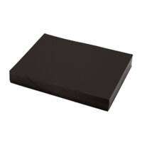 Tutorcraft DIN A4 Farbiges Papier Schwarz 220 g/m² Matt 100 Blatt