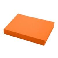 Tutorcraft Farbiges Papier DIN A4 225 g/m² Orange 100 Blatt