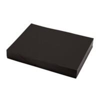 Tutorcraft Farbiger Karton DIN A4 180 g/m² Schwarz 200 Blatt