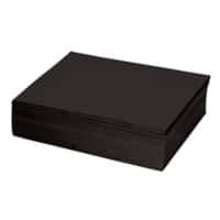 Tutorcraft Farbiger Karton DIN A4 180 g/m² Schwarz 500 Blatt