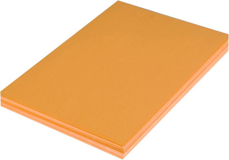 Tutorcraft DIN A4 Bastelpapier Orange 110 g/m² 500 Blatt