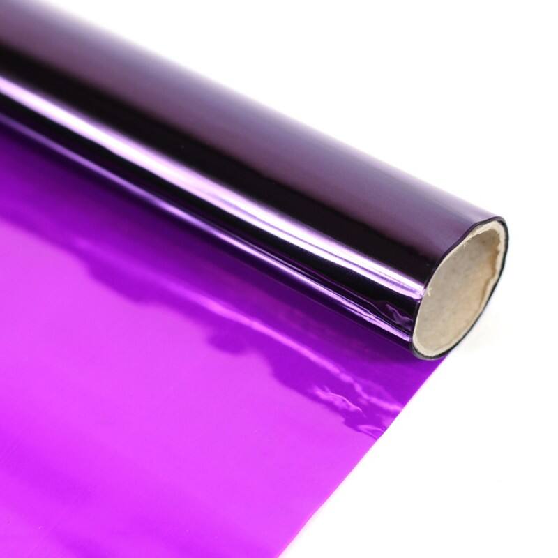Tutorcraft Zellophan Violett  Unbeschichtet 2 m 