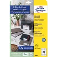 AVERY Zweckform Universaletiketten 3658-10 Ja DIN A4 Weiß 64,6 x 33,8 mm 10 Blatt à 24 Etiketten