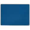 Nobo Pinnwand Premium Plus Filz Blau 120 x 90 cm