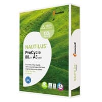 Nautilus Kopierpapier ProCycle 100 % recycelt DIN A3 Weiß 135 CIE 500 Blatt