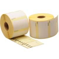 Kompatibel Dymo LW S0722540 / 11354 Mehrzwecketiketten Selbstklebend Weiß 32 x 57 mm 12 Rollen à 1000 Etiketten