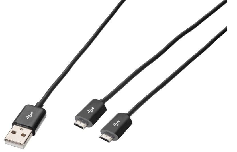 Trust GXT 221 Aufladekabel Schwarz DUALSHOCK 4