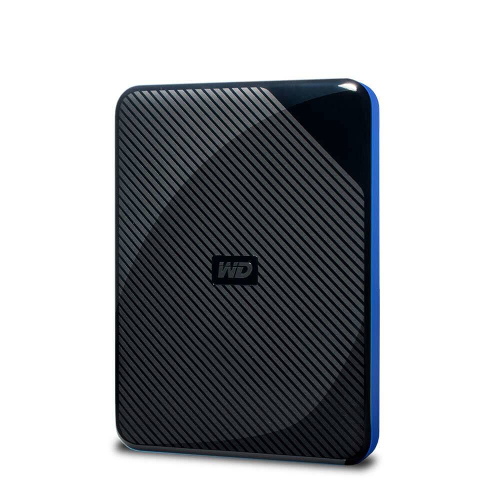 Western Digital WDBM1M0040BBK-WESN Externe Festplatte 4 TB Schwarz, Blau