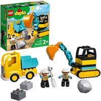 LEGO Duplo Bau LKW & Kettenbagger Kleinkind Gebäude Spielzeug 10931 Bauset Ab 2 Jahre