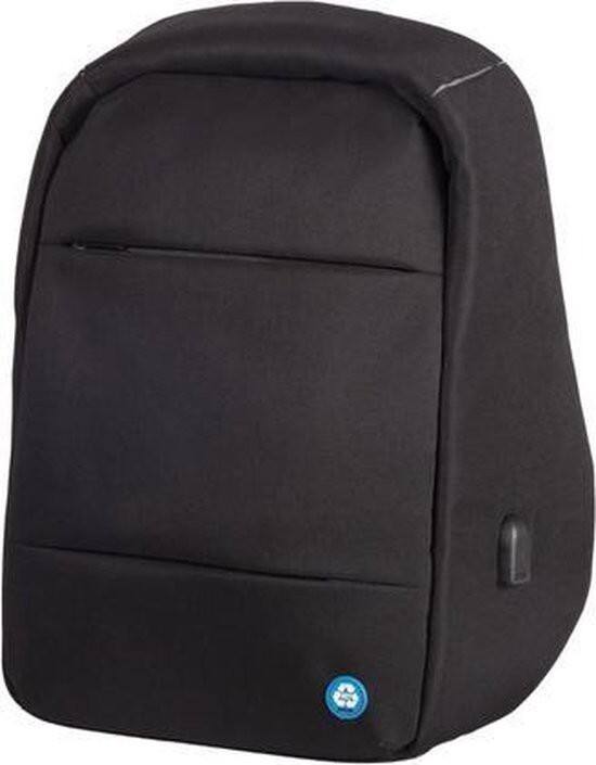 LIGHTPAK Laptop Rucksack 46200 15.6 " Polyethylen 330 x 190 x 470 mm Schwarz