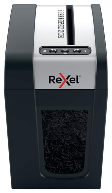 Rexel Secure Aktenvernichter 3 Blatt Mikroschnitt Sicherheitsstufe P-5 10 L MC3-SL Slimline Whisper-Shred