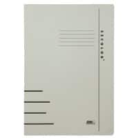 Djois Secolor Clip File Folio 3106307 Grau 10 Stück