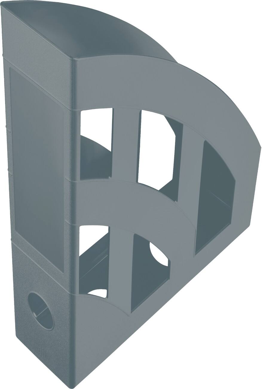 Helit Stehsammler The Green A4 150 x 56 mm Grau 4 Stück