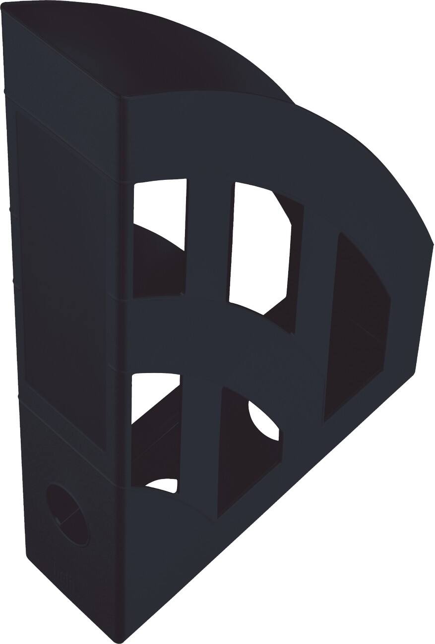 Helit Stehsammler The Green A4 150 x 56 mm Schwarz 4 Stück