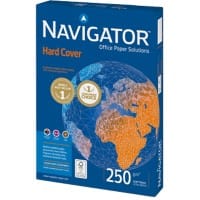 Navigator DIN A4 Druckerpapier Recycled 250 g/m² Glatt Weiß 125 Blatt