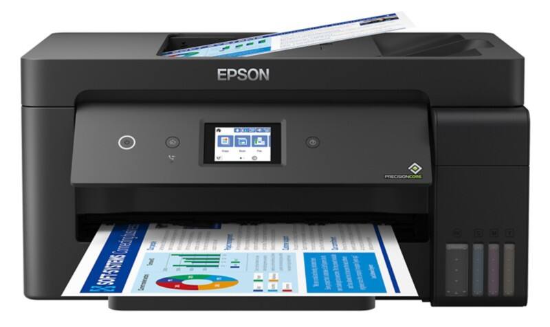 Epson ECOTANK ET-15000 Farb Tintenstrahl Multifunktionsdrucker DA3 Schwarz, Weiß