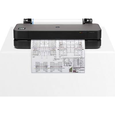 HP Designjet T250 Farb Tintenstrahl Großformatdrucker DIN A1 Schwarz