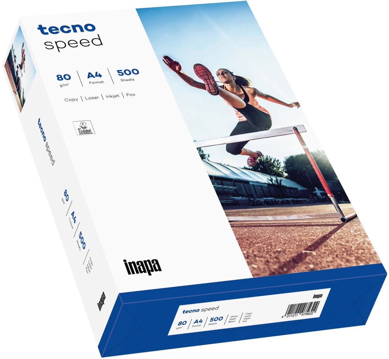 tecno Speed Papier DIN A4 75 g/m² Weiß 500 Blatt
