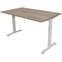 euroseats Tisch Natürliche Eiche Braun, Weiß 1.200 x 800 x 840 mm