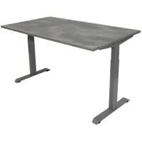 euroseats Tisch Oxyd Grau 1.200 x 800 x 840 mm