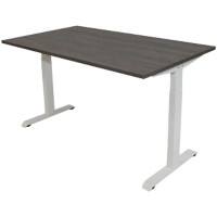 euroseats Tisch Logan Eiche Braun, Weiß 1.600 x 800 x 840 mm