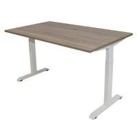 euroseats Tisch Robson Eiche Braun, Weiß 1.200 x 800 x 840 mm
