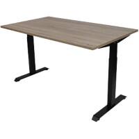 euroseats Tisch Robson Eiche Braun, Schwarz 1.400 x 800 x 840 mm