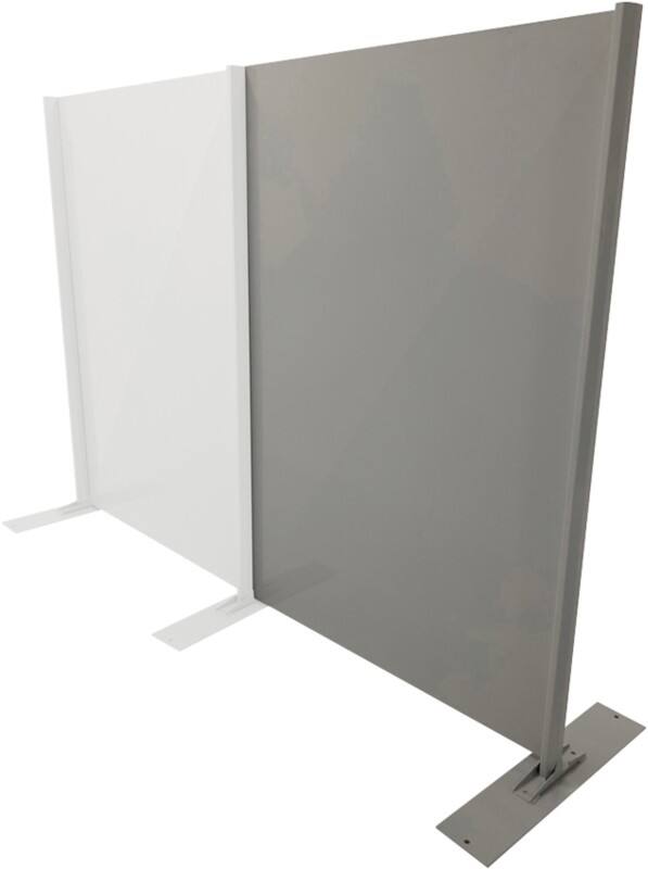 MANORGA Schutzscheibe Stahl 0,8 mm (T) x 1.500 mm (H)