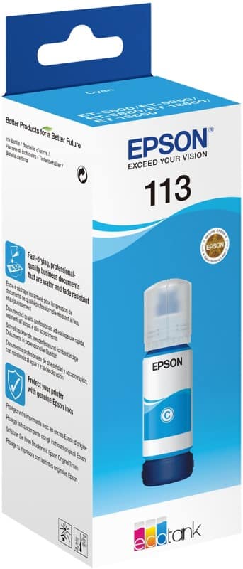 Epson 113 Original Nachfülltinte C13T06B240 Cyan