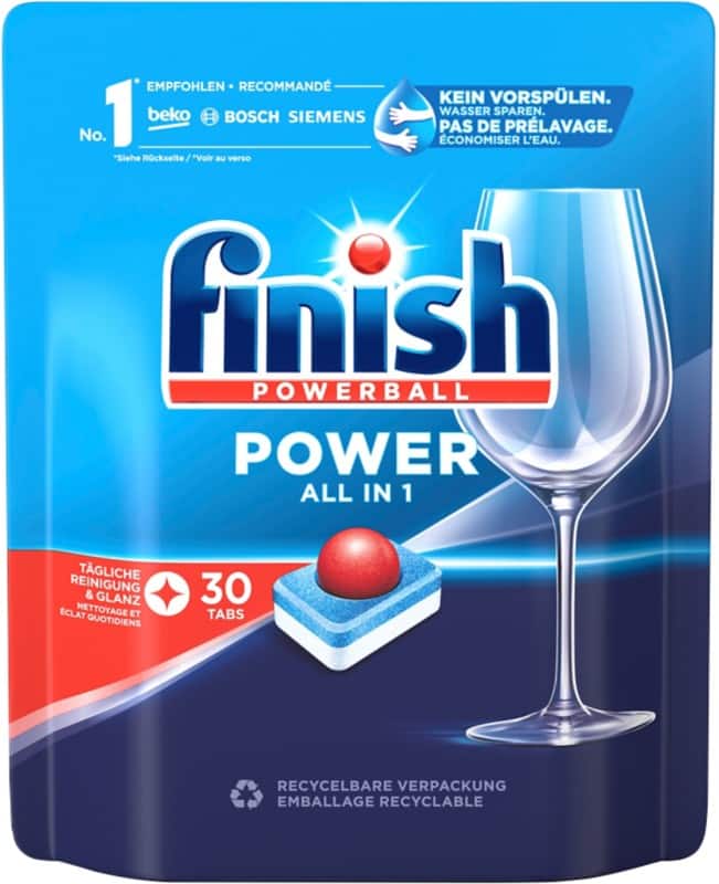 Finish Spülmaschinen Tabs Pack 30 Stück
