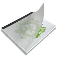 Bindomatic Aquarelle Einbanddeckel A4 Papier 3 mm Schwarz 180 Stück