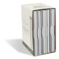Bindomatic Aquarelle Einbanddeckel A4 Starter-Kit Papier 1,5 - 12 mm Weiß Pack 80 Stück